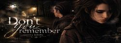 Don't you remember (One-Shot)